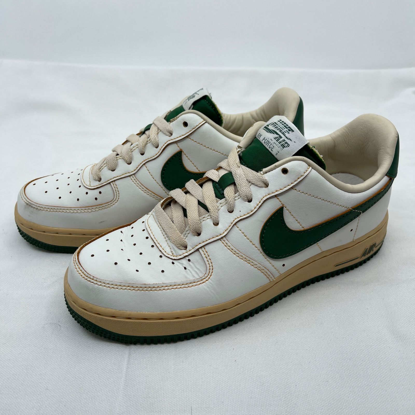 Nike Air Force 1 エアフォース1 ホワイト/グリーン 新品23.5cm