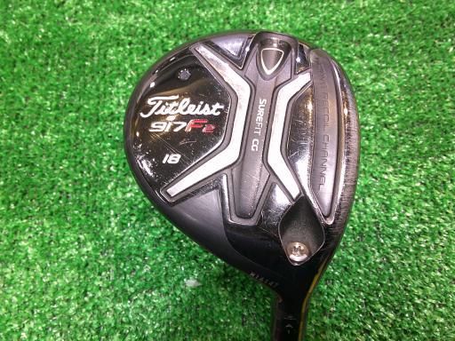 【中古】 タイトリスト 917 F2 18 フェアウェイウッド FW ATTAS PUNCH 7 (フレックスS) メンズ 男性用 右利き 右用 Cランク ゴルフクラブ