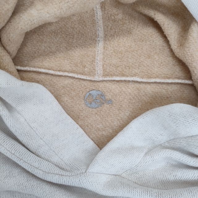 45R フォーティーファイブアール 美品 ふわふわ裏毛フード 0 ベージュ 45R フォーティーファイブアール 美品 ふわふわ裏毛フード 0 ベージュ