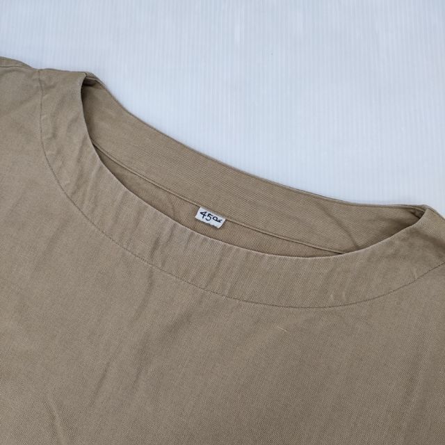 45R/45rpm HERITAGE ポプリンの馬比古ドレス 定価27500円 コットン ワンピース ベージュ レディース フォーティーファイブアールピーエム【中古】5-1105M∞ 45R/45rpm HERITAGE ポプリンの馬比古ドレス 定価27500円 コットン