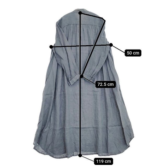 未使用❋フォグリネンワーク ロングコート ブルーヴィオレ 青紫 リトアニア製 麻 リナワークコート – fog linen work｜フォグリネンワーク