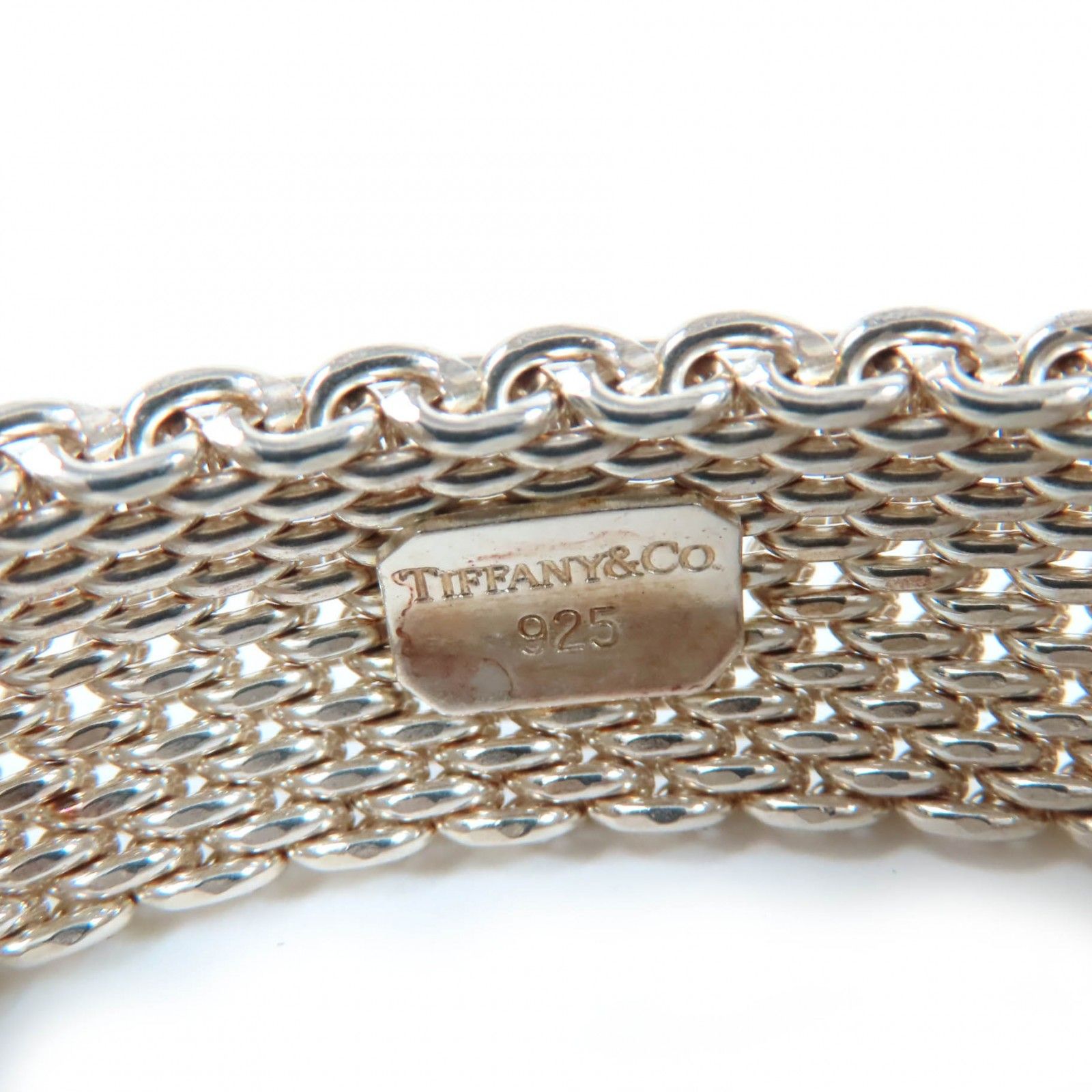 極美品✨️保存箱袋付き　ティファニー　サマセット　ブレスレット　シルバー　925 極美品☆TIFFANY&Co. ティファニー サマセット バングル 925