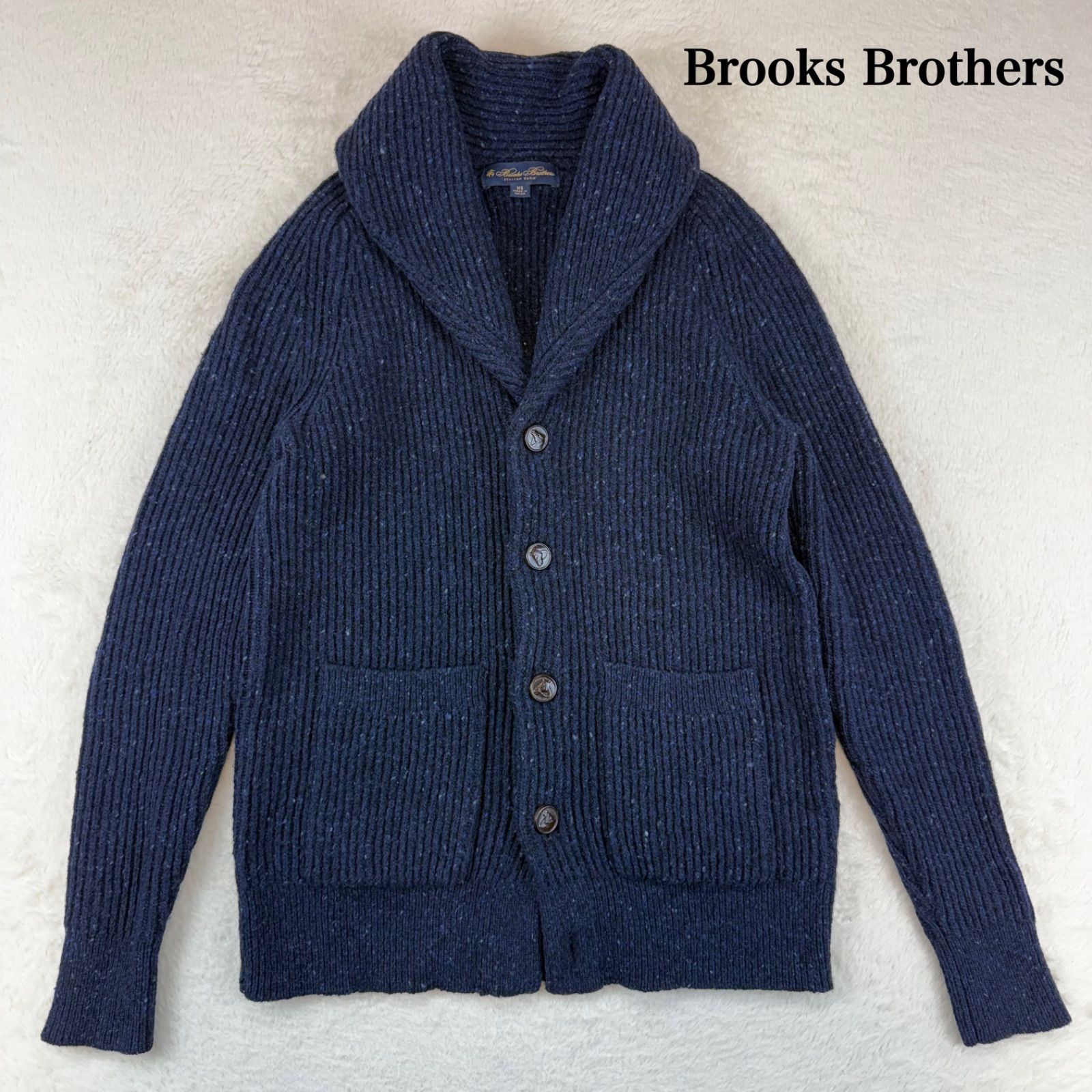 Brooks Brothers ブルックスブラザーズ ウール ショールカラー 