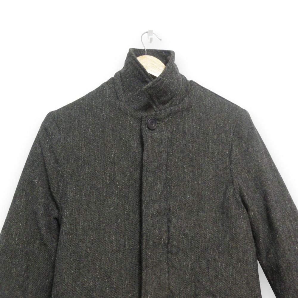 PAUL HARNDEN ポールハーデン ツイードマックコート 良品 Paul Harnden ポールハーデン ツイード ロング マックコート