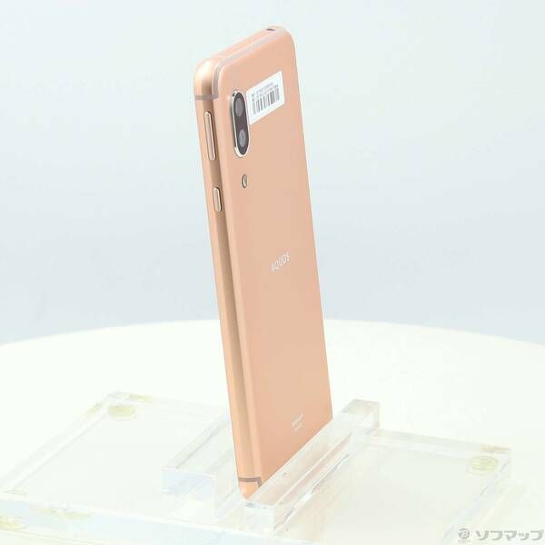 品〕 AQUOS sense3 64GB ライトカッパー SH-M12 SIMフリー【349
