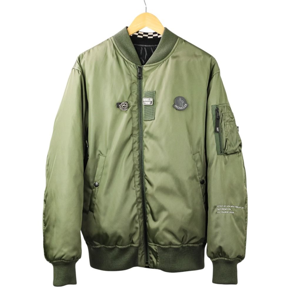 美品 MONCLER GENIUS モンクレール FRAGMENT RAPTOR GIUBBOTTO MA-1 