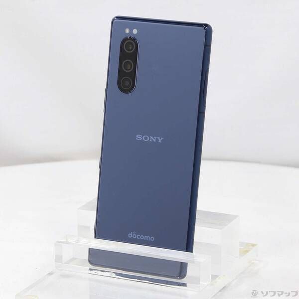 中古品〕 Xperia 5 64GB ブルー SO-01M docomo【368】 - メルカリ