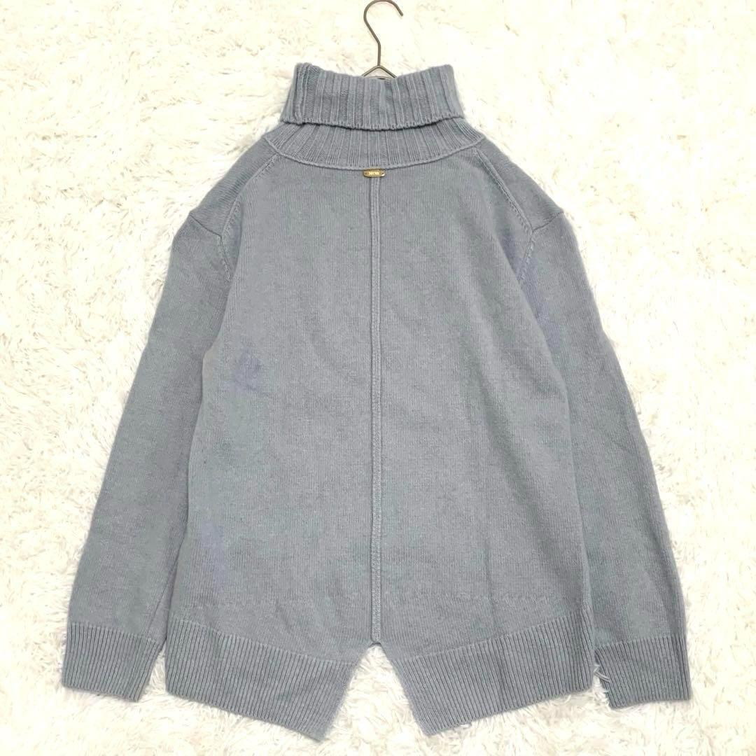 A17589 美品 ミューズドゥーズィエムクラス カシミヤ混 アゼプルオーバー黒 Deuxieme Classe カシミア プルオーバー 黒 A17589 美品 ミューズ