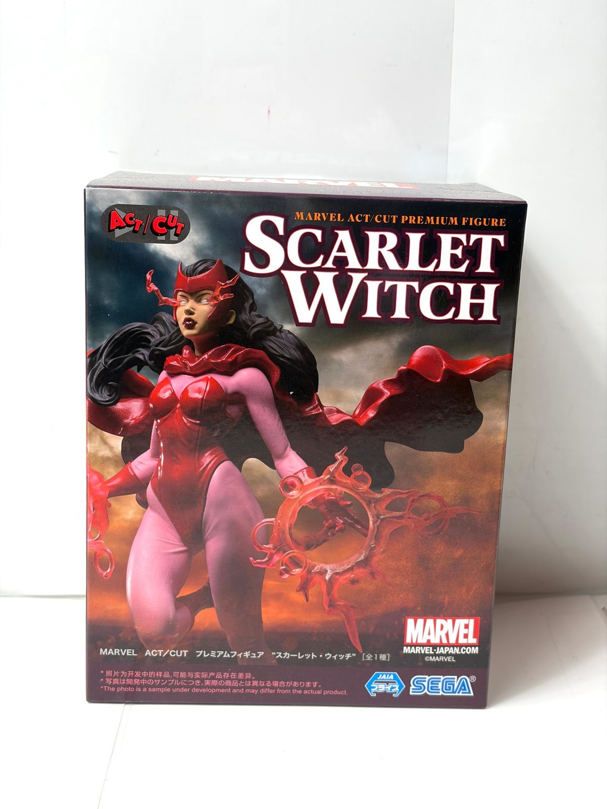 MARVEL ACT/CUT プレミアムフィギュア スカーレット・ウィッチ（SEGA
