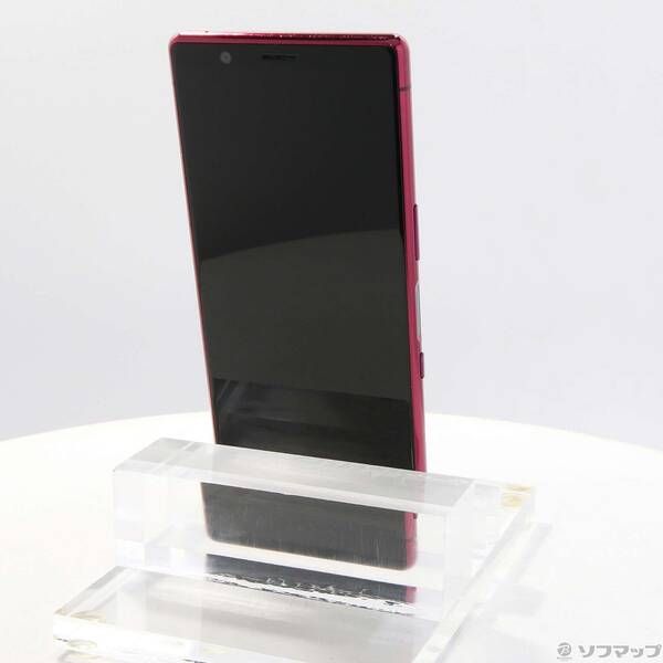 中古品〕 Xperia 5 64GB レッド SO-01M docomo【305】 - メルカリ