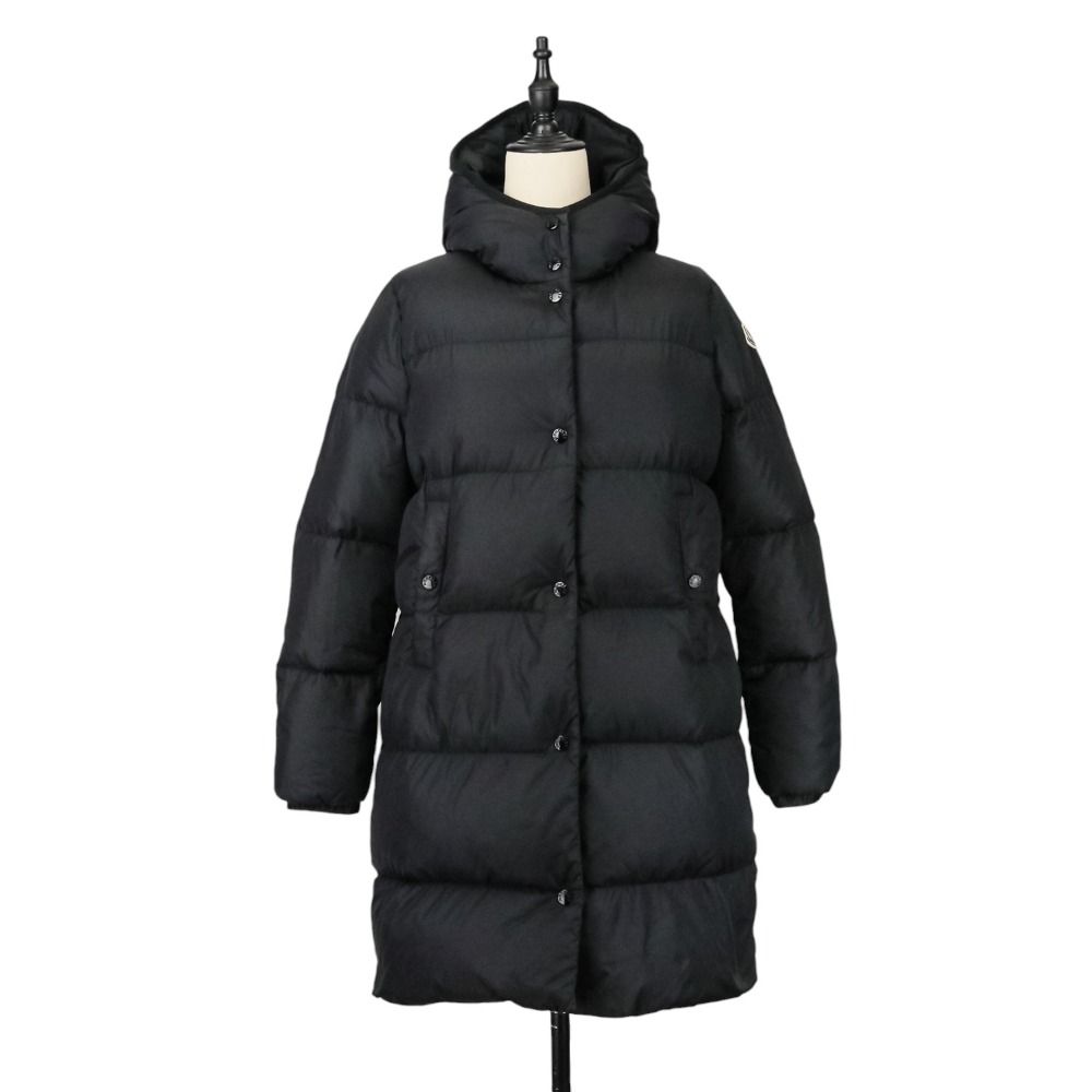 MONCLER モンクレール BURGAUX フーデッド ロングダウンコート