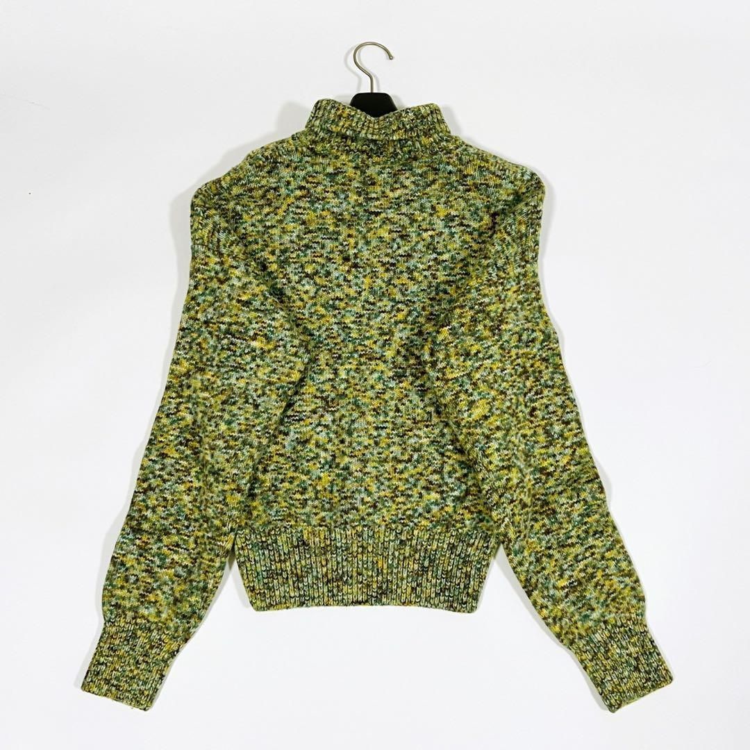 美品 FUMUKA_UCHIDAフミカウチダ SPACEDYED HIGH-NECK SWEATER