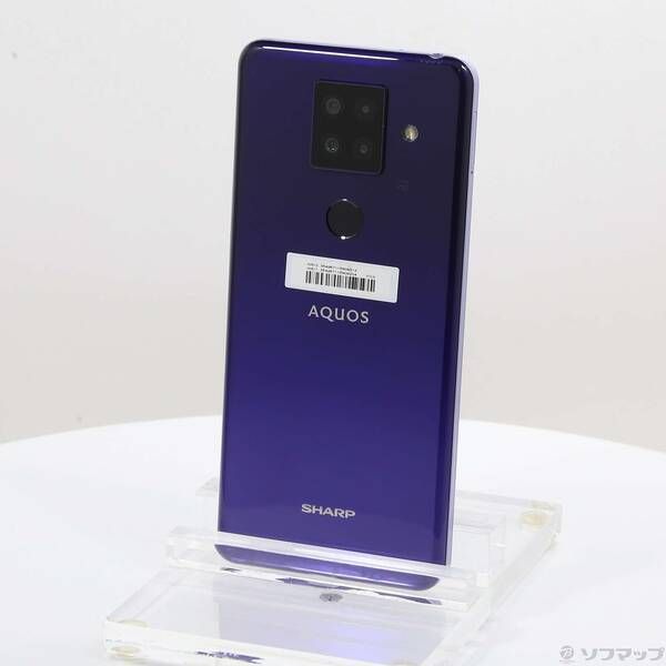 SHARP AQUOS sense4 plus パープル 本体 SHARP AQUOS sense4 plus