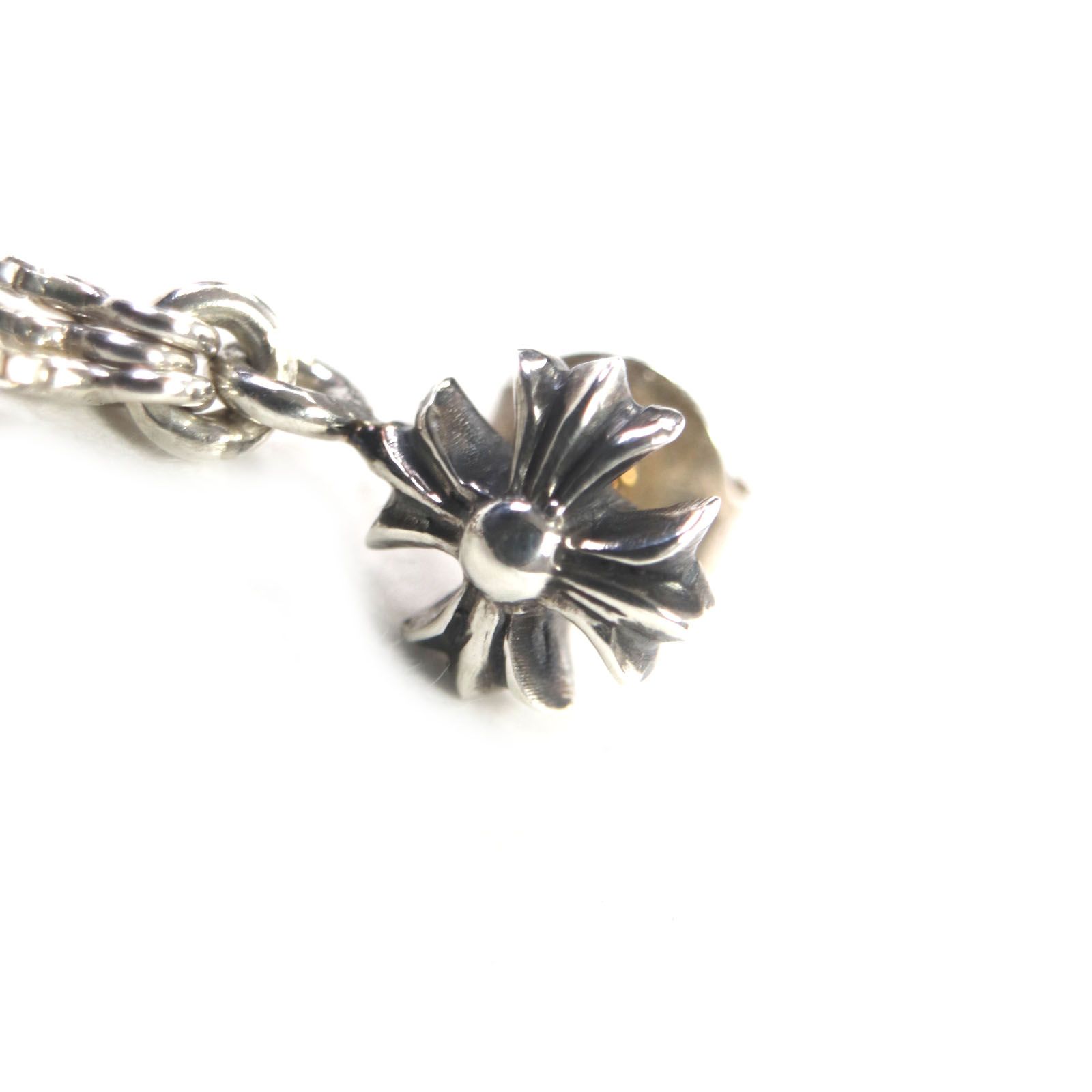 CHROME HEARTS クロムハーツ ピアス ジョジョ JOJO SV925 クロムハーツJOJOイヤリング(ピアス)|クロムハーツ通販専門店ブラック