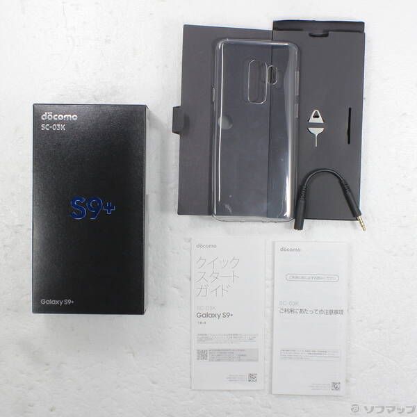 中古品〕 GALAXY S9+ 64GB チタニウムグレー SC-03K docomoロック解除