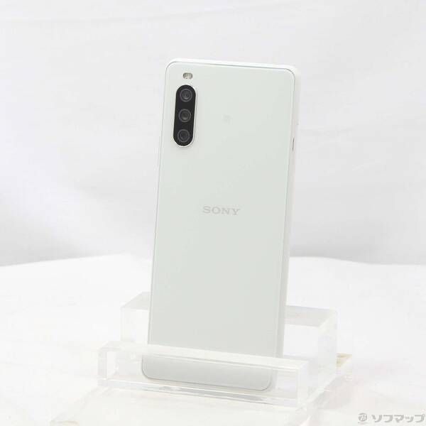 スマートフォン・携帯電話 Sony Xperia 10 III ホワイト 元箱付き A102SO