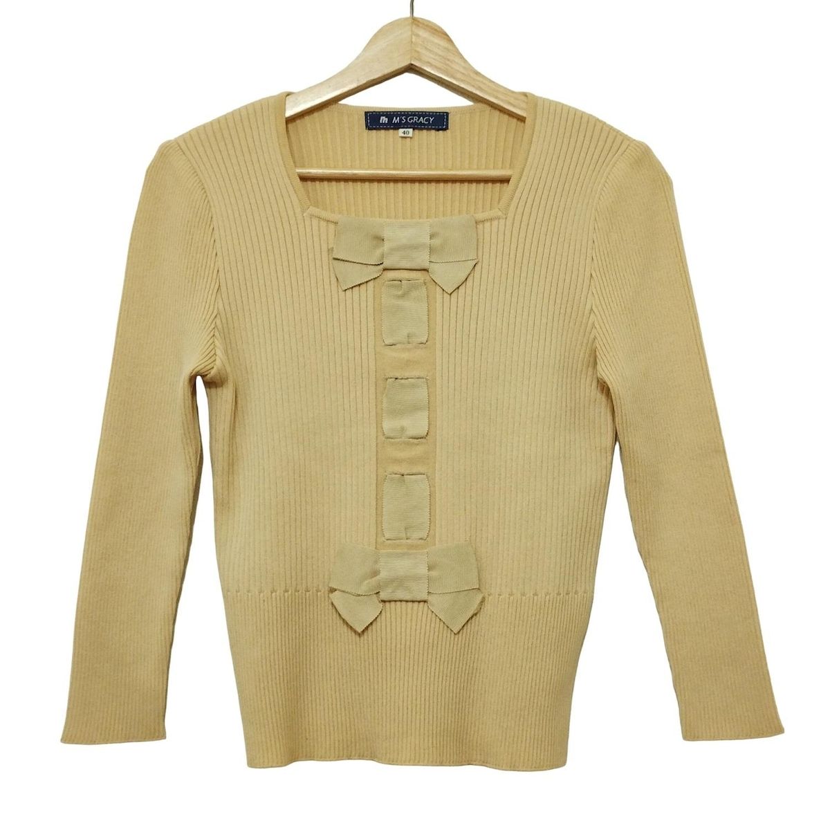 M'S GRACY(エムズグレイシー) 長袖セーター サイズ40 M レディース美品
