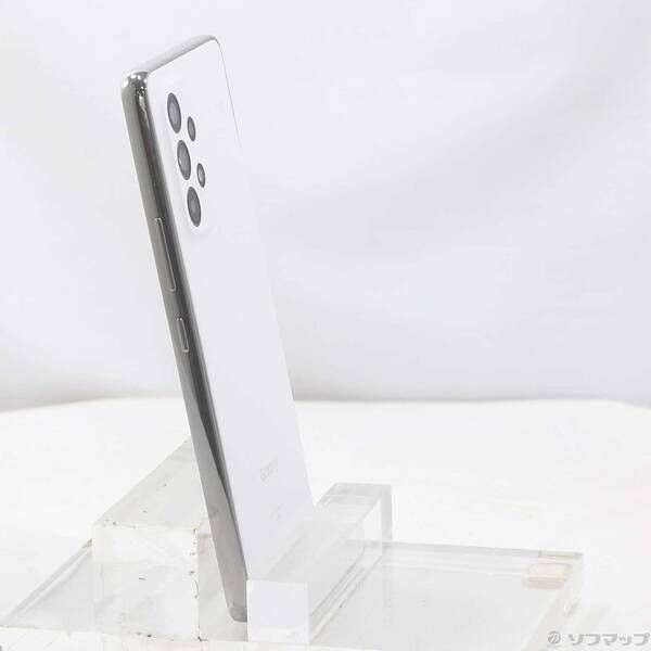 中古品〕 Galaxy A53 5G 128GB オーサムホワイト SCG15 au SIMフリー