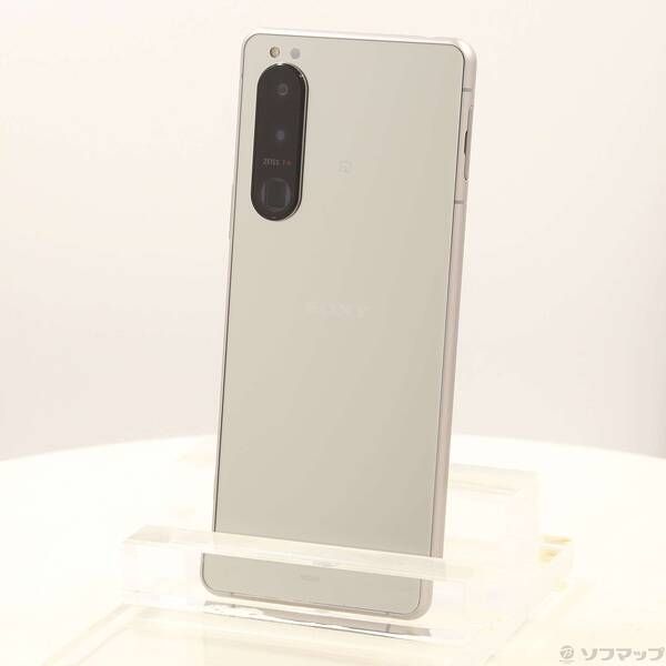 中古品〕 Xperia 5 III 128GB フロストシルバー SOG05 au SIMフリー