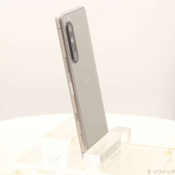 中古品〕 Xperia 5 III 128GB フロストシルバー SOG05 au SIMフリー