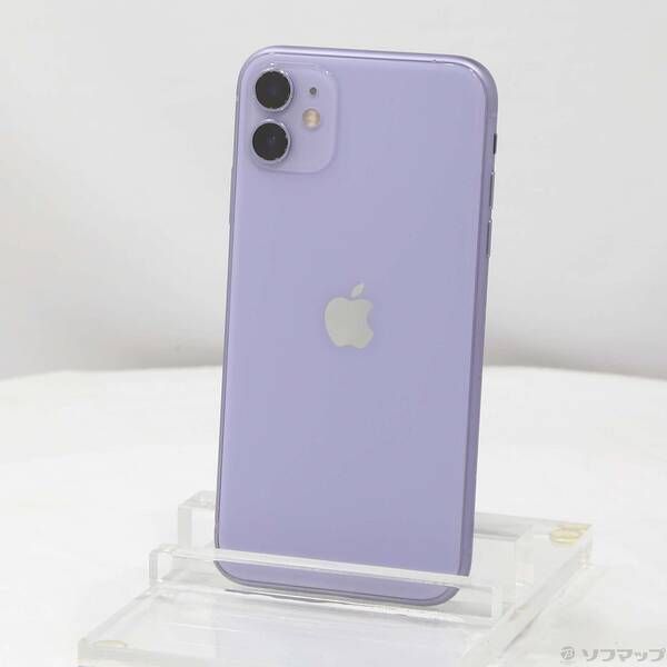 品〕 iPhone11 64GB ショップ パープル NWLX2J/A SIMフリー 品〕 iPhone11 64GB ショップ パープル NWLX2J/A SIMフリー