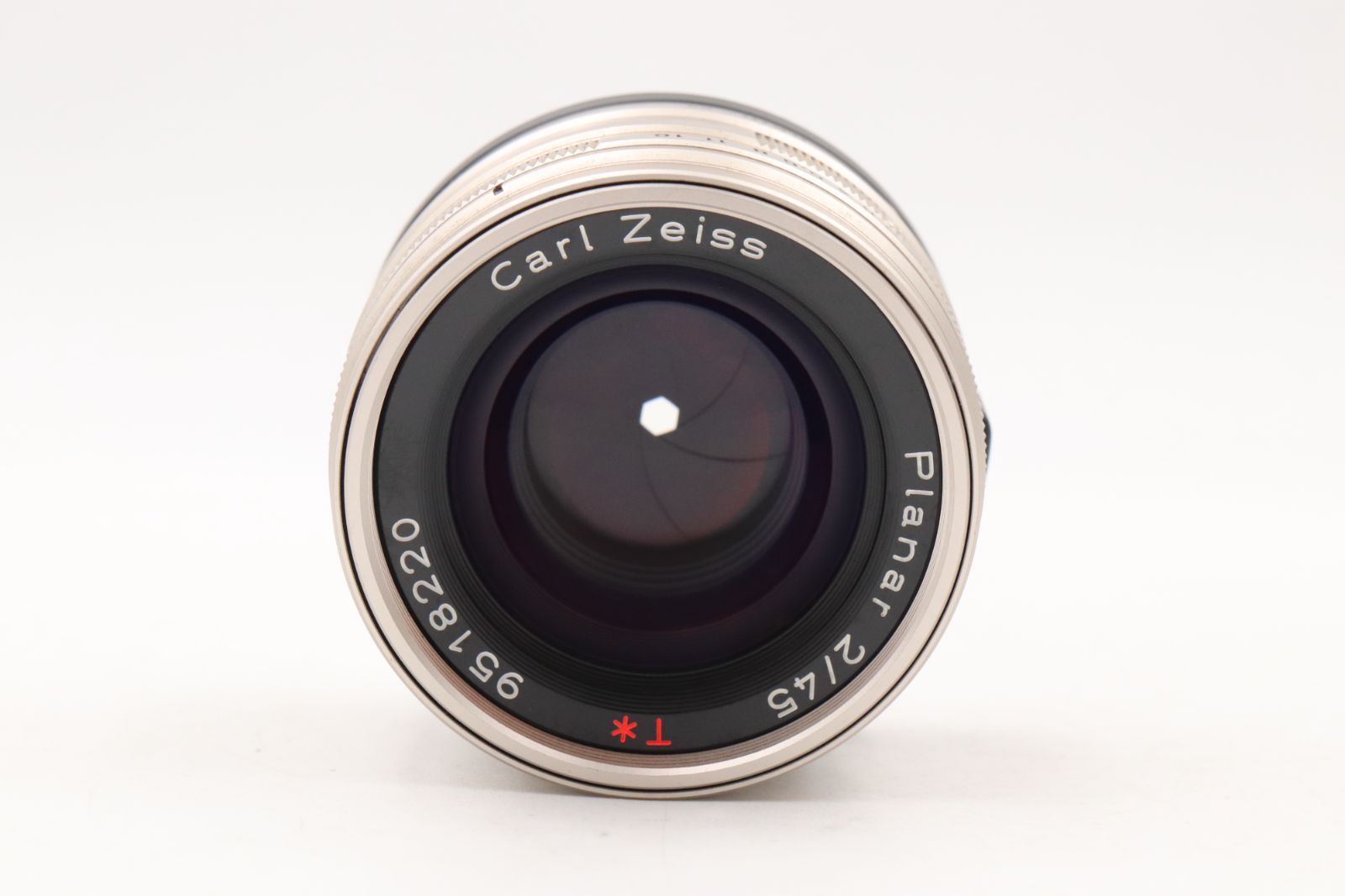 極上品☆Contax コンタックス Carl Zeiss Planar 45mm/F2 T＊ カール