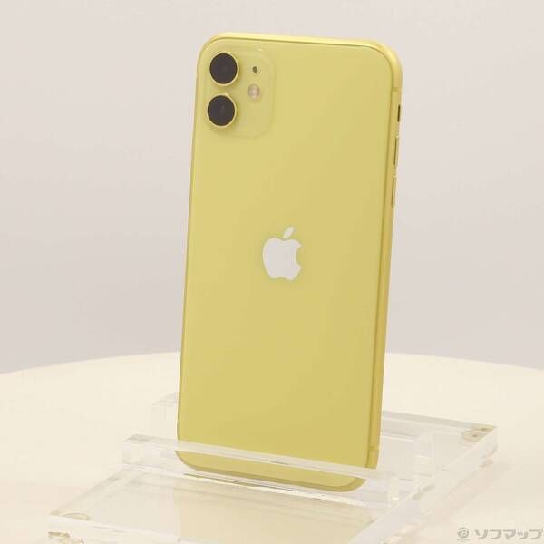 中古品〕 iPhone11 64GB イエロー MWLW2J／A SIMフリー【262】 - メルカリ