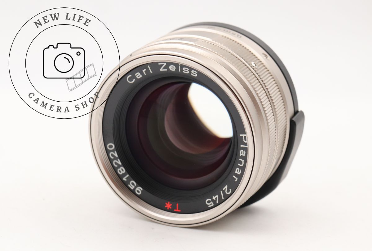 極上品☆Contax コンタックス Carl Zeiss Planar 45mm/F2 T＊ カール