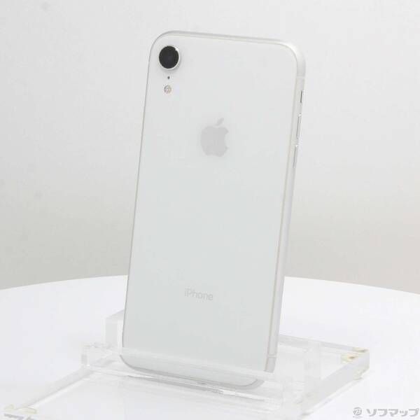 期間セール！7月31まで。美品iPhoneXR ホワイト128GB SIMフリー 品〕 iPhoneXR 128GB ホワイト MT0J2J／A SIMフリー【344】