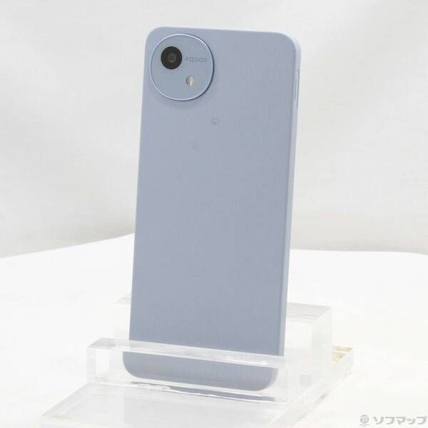 中古品〕 AQUOS wish4 64GB ブルー SH-52E docomo SIMフリー【295