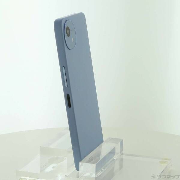 中古品〕 AQUOS wish4 64GB ブルー SH-52E docomo SIMフリー【269