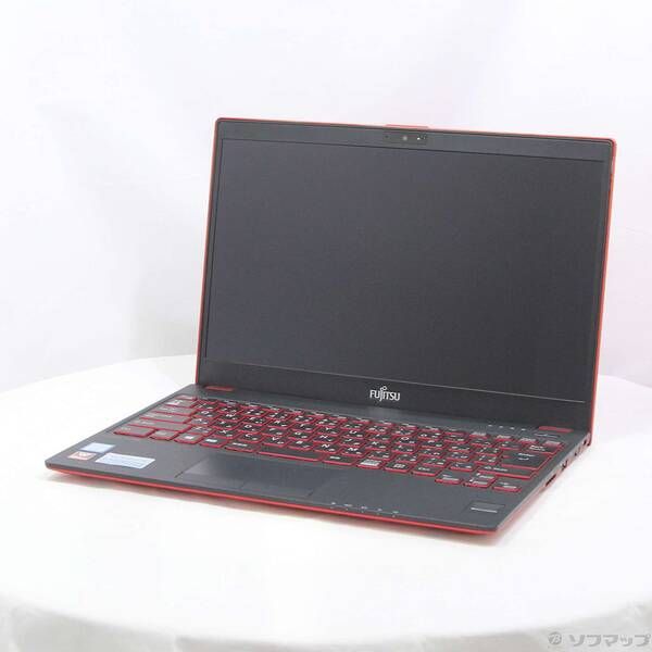 〔中古品〕 LIFEBOOK UH75／B3 FMVU75B3R サテンレッド【198】