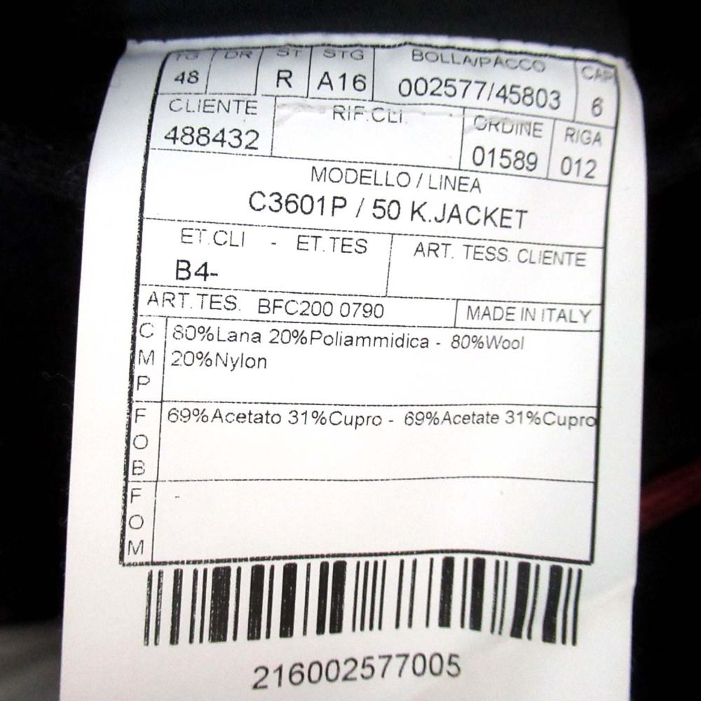 美品 BOGLIOLI ボリオリ 50 K.JACKET ダブルブレスト チェスターコート