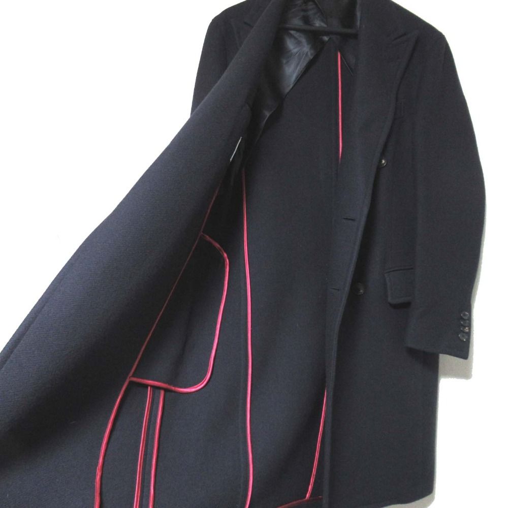 美品 BOGLIOLI ボリオリ 50 K.JACKET ダブルブレスト チェスターコート