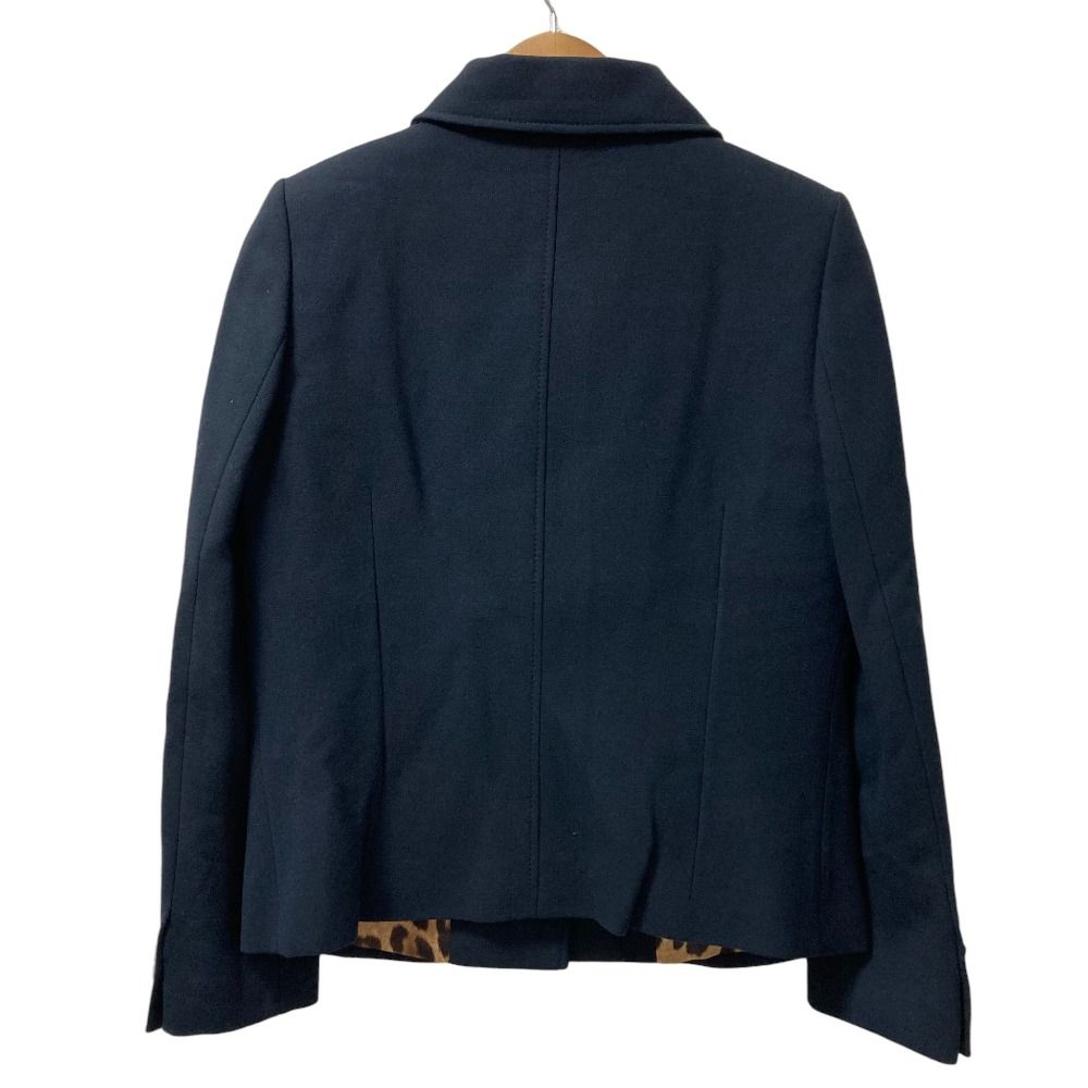 未使用 DOLCE&GABBANA ドルチェアンドガッバーナ 裏地レオパード柄