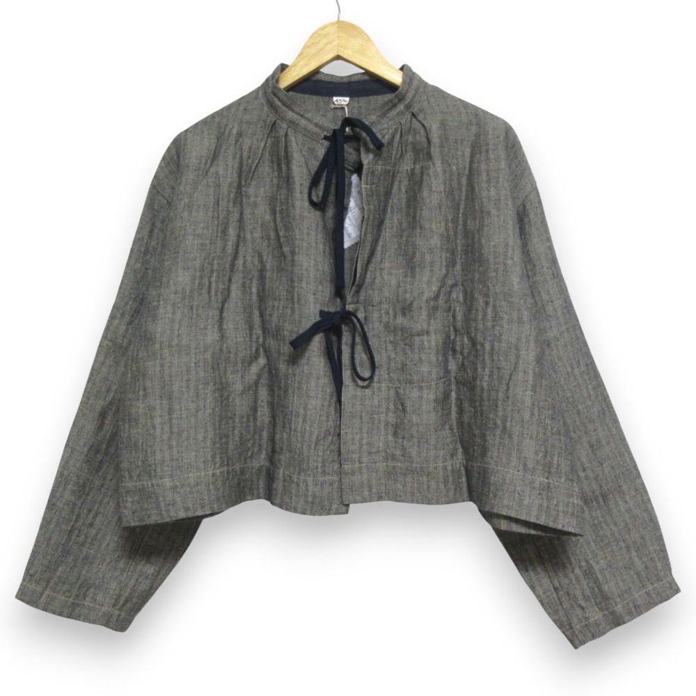 未使用 45R フォーティファイブアール ONE ONE インド リネンの