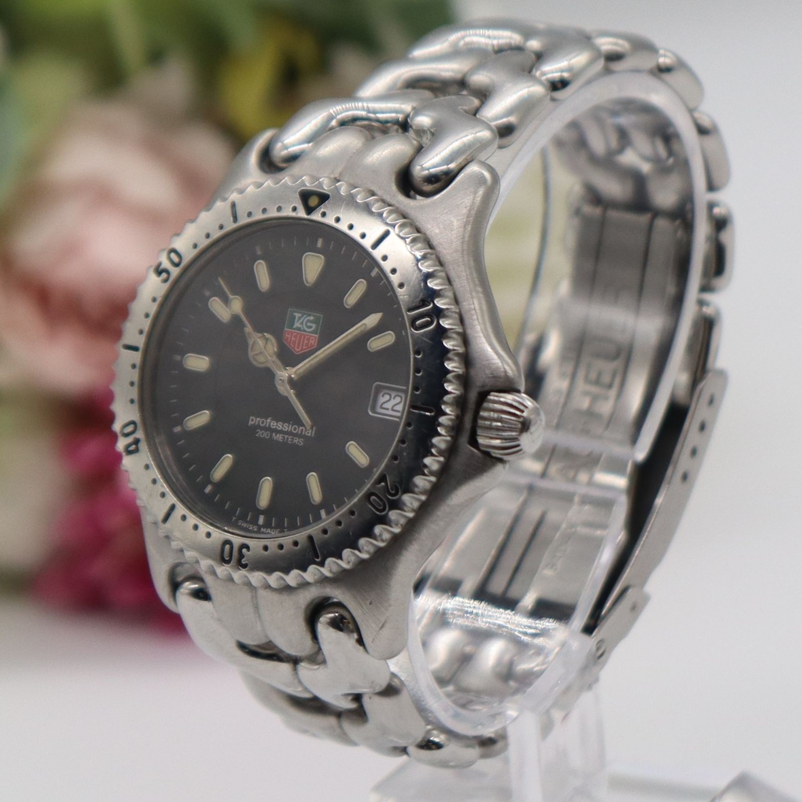 電池新品 TAG HEUER タグホイヤー プロフェッショナル 200M クォーツ 
