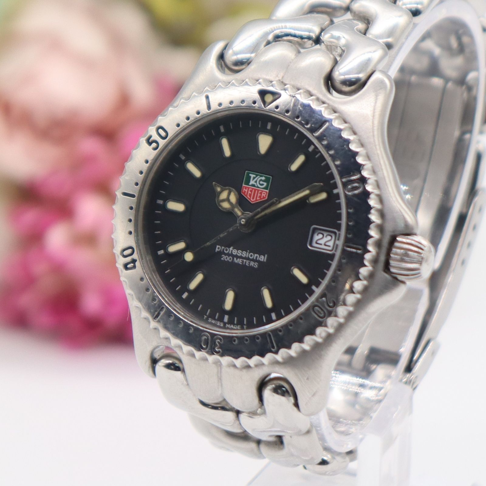 電池新品 TAG HEUER タグホイヤー プロフェッショナル 200M クォーツ