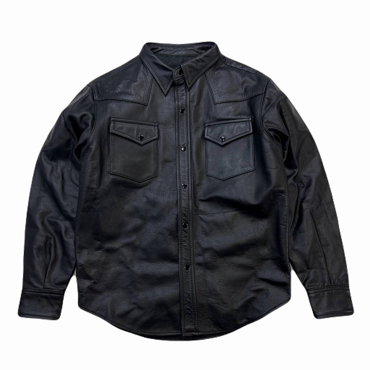 BUGLE BOY レザー ダブルライダース ジャケット ブラック 黒 Lサイズ