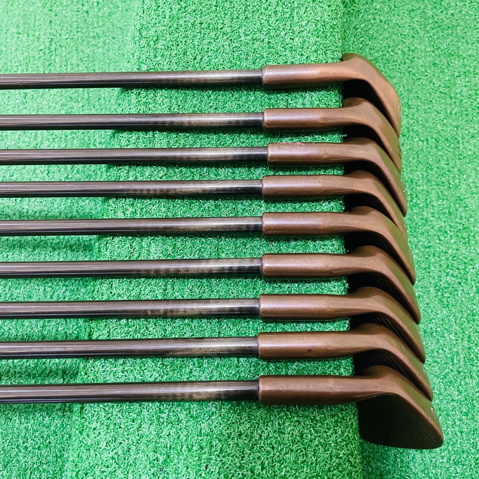 希少　PING EYE2 黒ドットベリリウムカッパー　アイアン12本　1番 9322 PING EYE2 黒ドット ピン ベリリウムカッパー 右利き 3.4.5.6.7.8