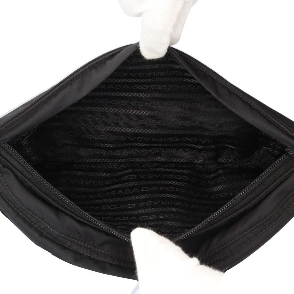 9AAM030 PRADA プラダ ボディーバッグ ウエストポーチ ブラック