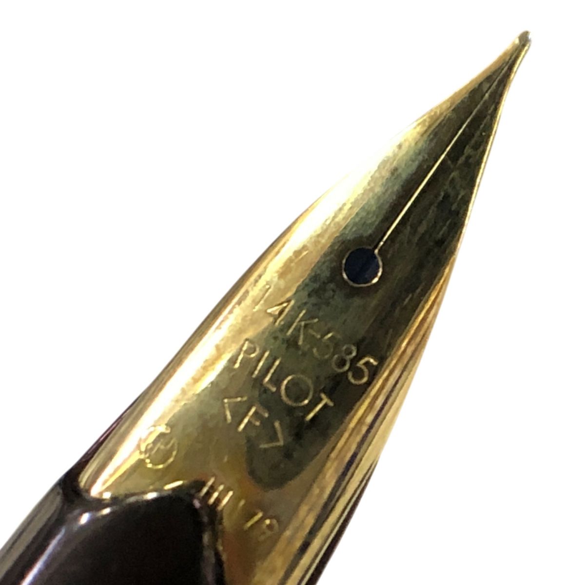 パイロット PILOT Elite エリート 万年筆 14K 585 F 細字 カートリッジ