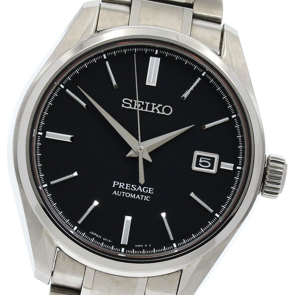 セイコー SEIKO SARX057/6R15-04A0 プレザージュ デイト 自動巻き  