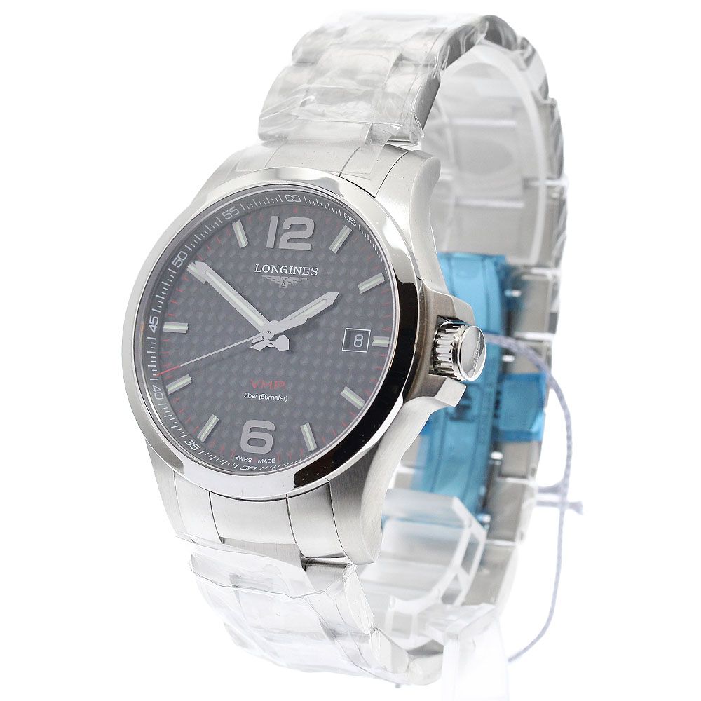 ロンジン LONGINES L3.726.4 コンクエストV.H.P デイト クォーツ  