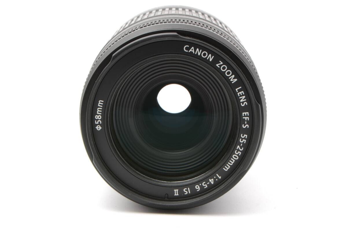 実用品 Canon EF-S 55-250mm F4-5.5 IS II 光学良好 LL4991#I055 