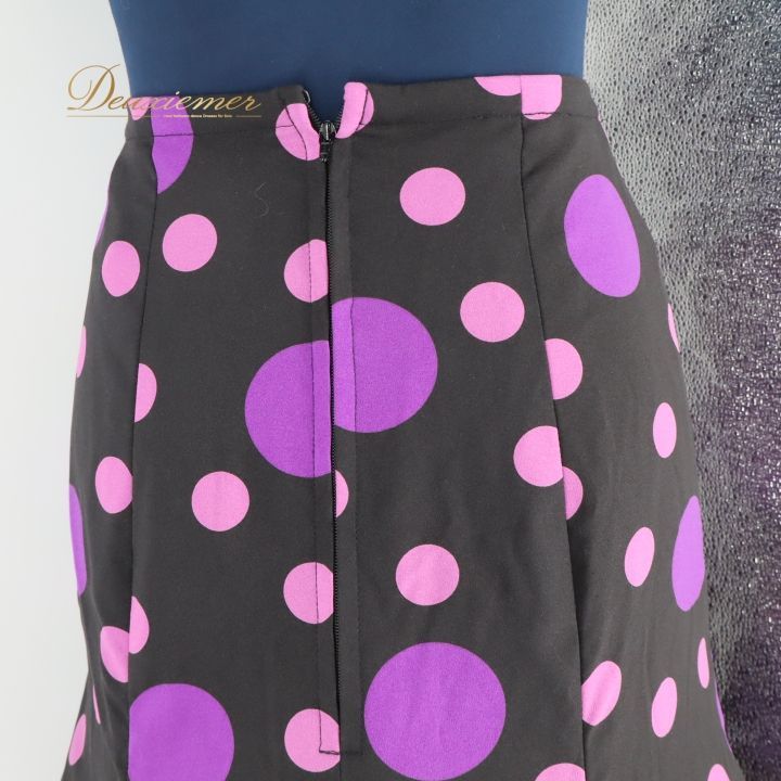 フラメンコ 衣装 バタデコーラ ファルダ スカート ボウタイ 黒 紫