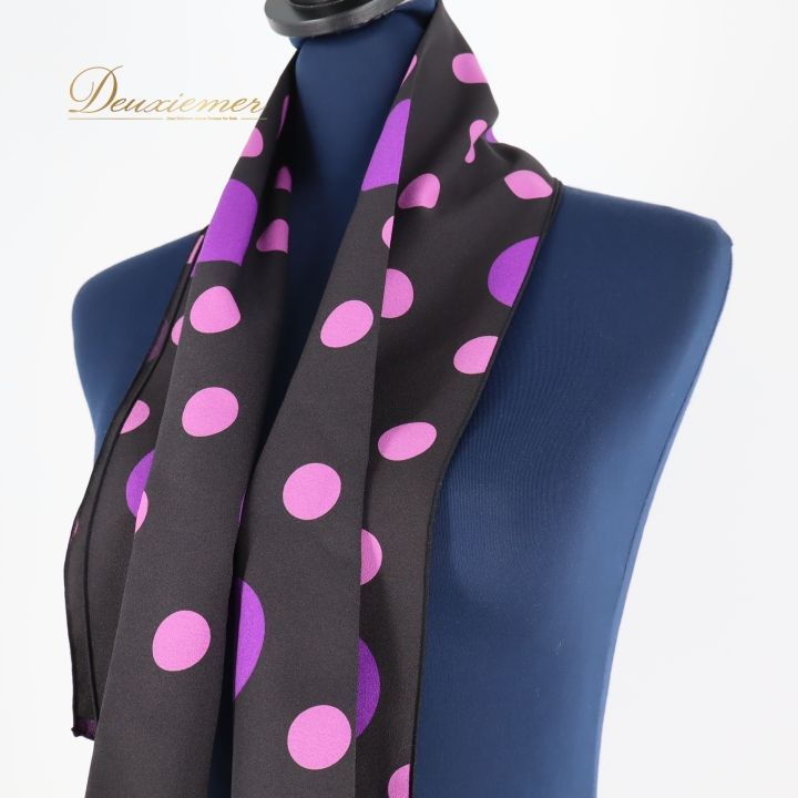 フラメンコ 衣装 バタデコーラ ファルダ スカート ボウタイ 黒 紫