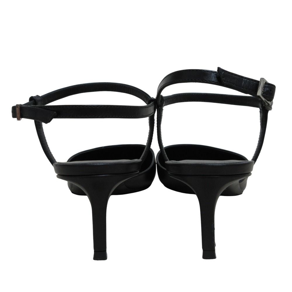 美品 CELINE セリーヌ エディスリマン キトゥン メタルトゥ ストラップ