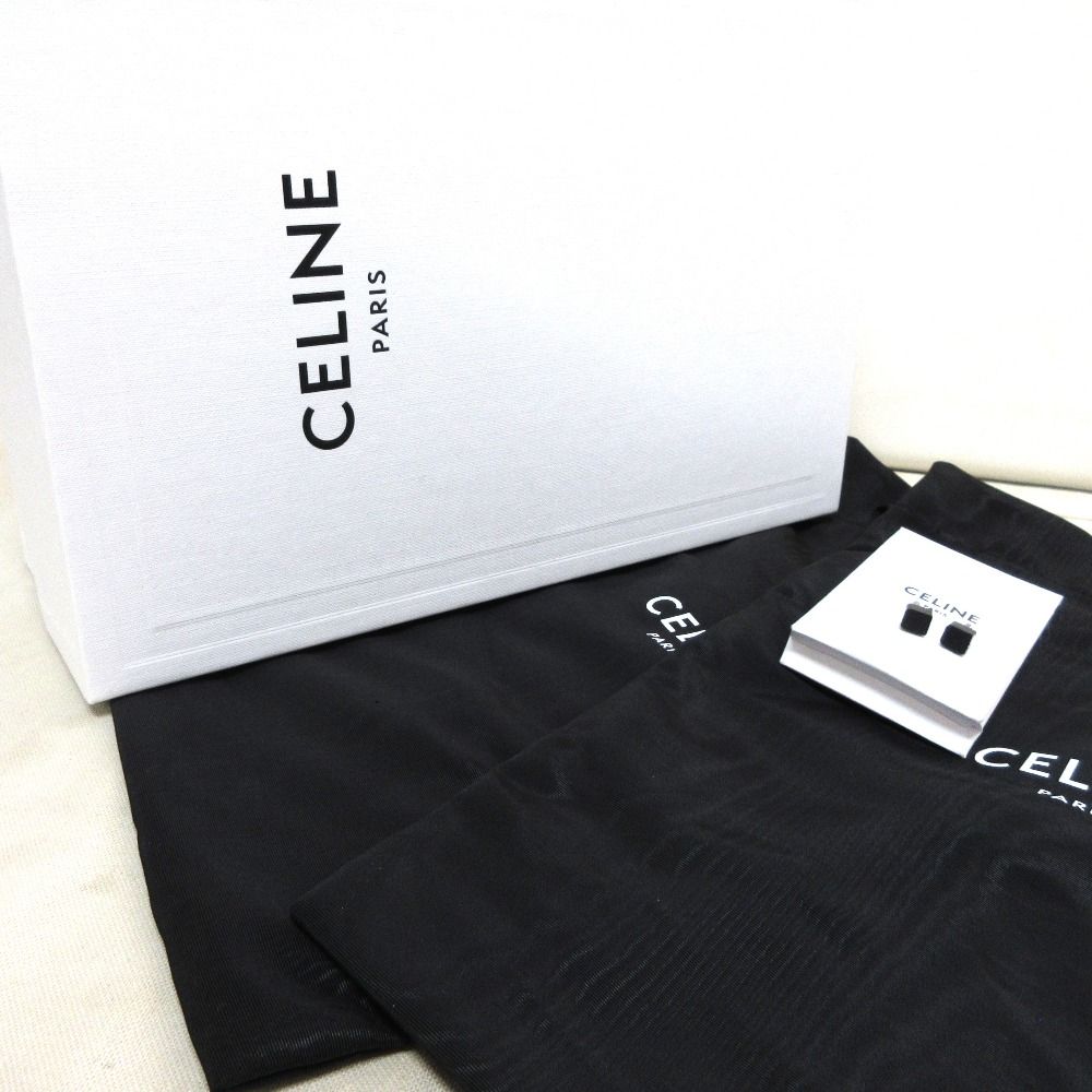 美品 CELINE セリーヌ エディスリマン キトゥン メタルトゥ ストラップ