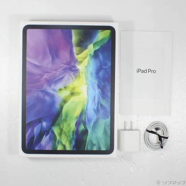 中古品〕 iPad Pro 11インチ 第2世代 128GB シルバー MY252J／A Wi-Fi